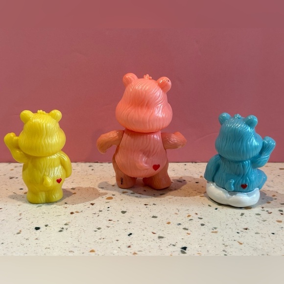 Care Bear Novelty Pencil Tops and Standing Bear for Collection or Play - Picture 6 of 9